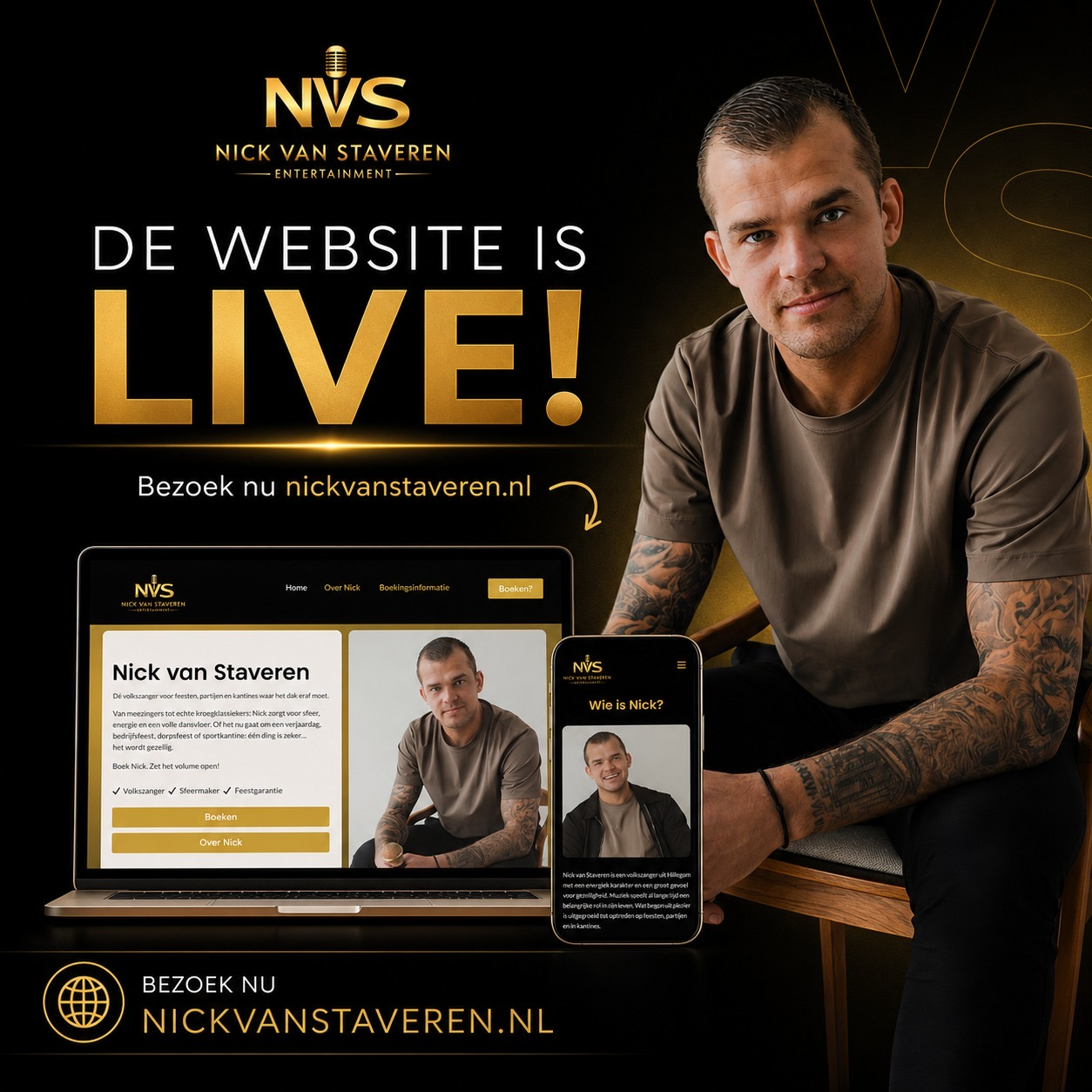 Nick van Staveren optreden 5